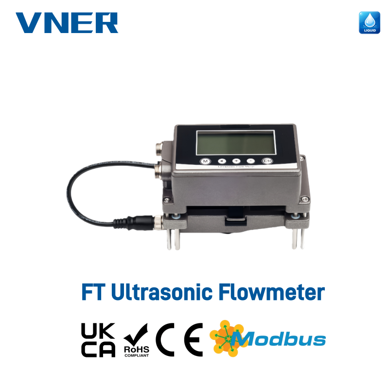 Méadar Sreabhadh Ultrasonach Clamp-On VNFT